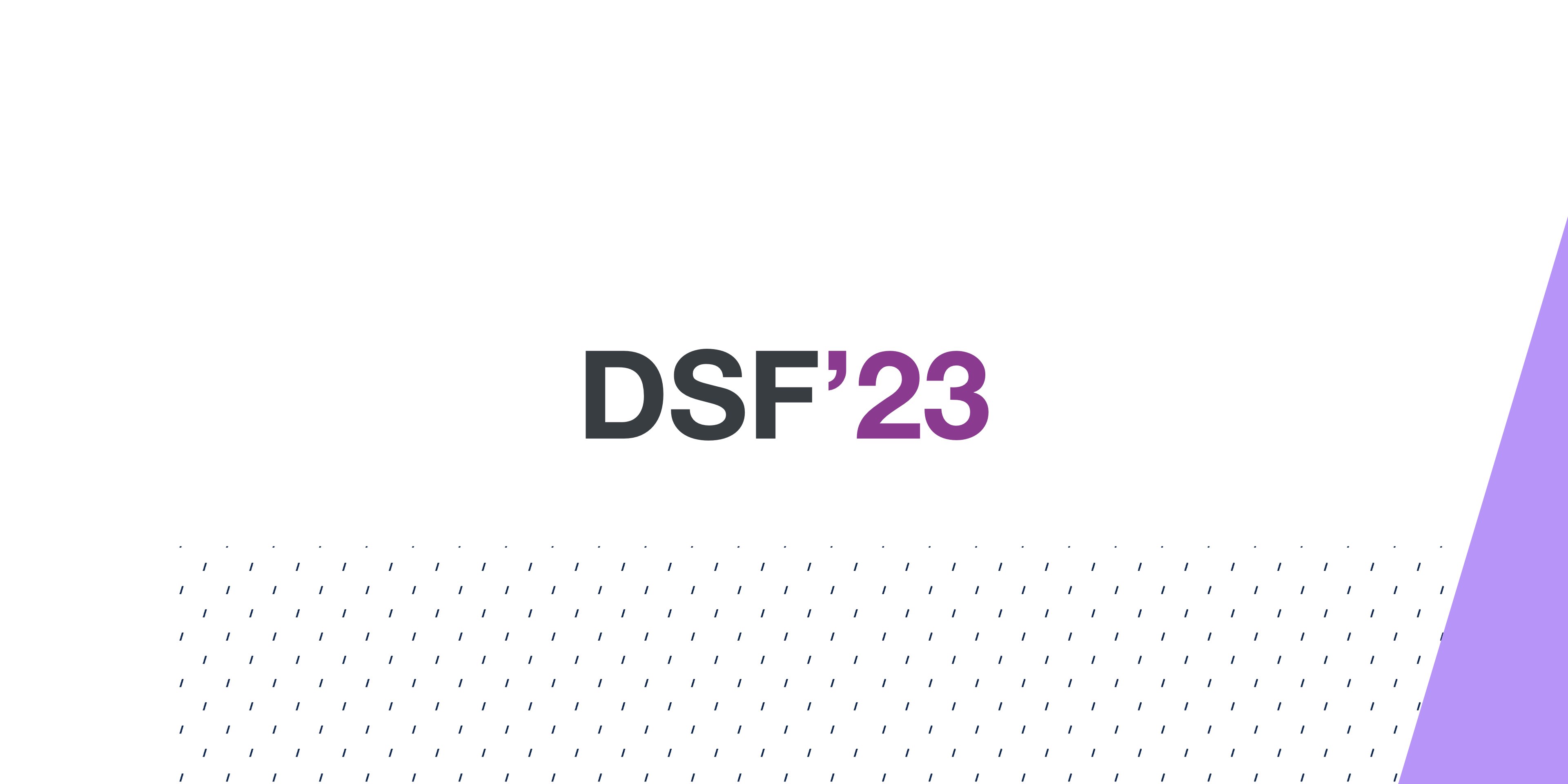 logo of dsf 2023