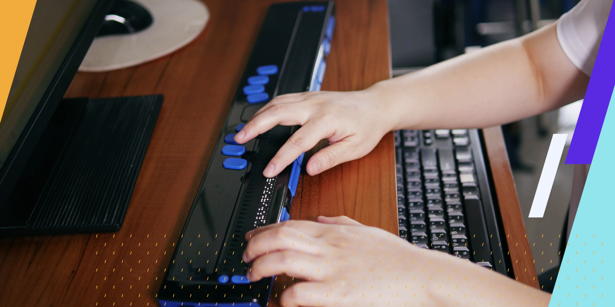 Link to Advantages of Braille and Braille Keyboards