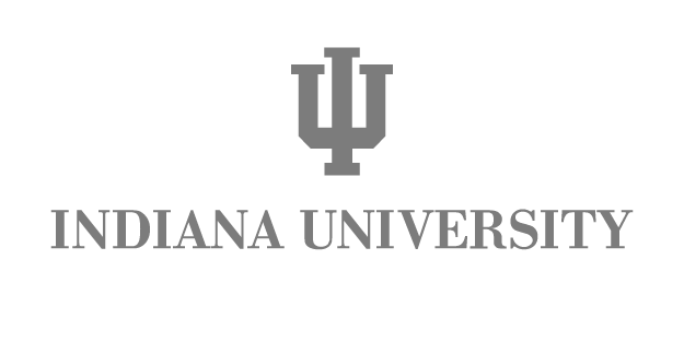 Indiana University logo.